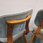 Set 2 Vintage Eetkamer Stoelen Jaren 60 Retro Stoelen thumbnail 3