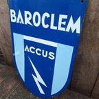 Pracht Emaille Bord Baroclem Accus. thumbnail 4