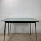 Vintage Formica Tafel Met Chromen Poten thumbnail 9