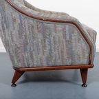 Italian Modern Pair Of Architectural Lounge Chairs / Fauteuil From 1970’S thumbnail 6