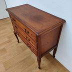 Vintage Queen Ann Ladekastje, Commode Dressoir Ladekast Nachtkastje 110 thumbnail 5