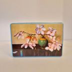 Vintage Van Melle Blik Magnolia Gemberpot Vintage Koektrommel thumbnail 2