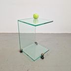 Regency Peter Ghyczy Bijzettafel Side Table Pioneer Tc Glas thumbnail 6