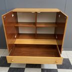 Jitona Highboard In Glossy Wood 1970S thumbnail 15