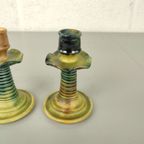 Duo Kandelaartjes In Vlaams Aardewerk thumbnail 2
