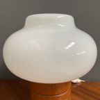 White Opaline Glass Table Lamp By Uluv 1960S thumbnail 6