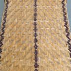 Geweldige Brocante Inklapbare Vintage Franse Rotan Lounge Fauteuil/ Deckchair thumbnail 7