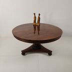 Uitstekende Kwaliteit 19E-Eeuwse Willem Iv Palissander Ontbijttafel Met Kantelblad – Ca. 1820 thumbnail 7