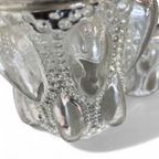 Vintage Hanglamp / Chandelier Met 5 Glazen Kappen thumbnail 4