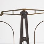 Eiffel Style Castiron And Brass Pharmancy Balance, 1900S thumbnail 7