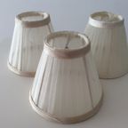 3 X Organza Lampenkappen Wit (ietsje Gebroken Wit ) thumbnail 9