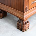 Vintage Wandkast | Highboard | Jaren 50 | Zweden thumbnail 3
