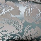 Art Deco Lounge Zetel Set Met Licht Blauwe Bloem Design. thumbnail 7