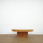 Wooden Brutalist Coffee Table thumbnail 2