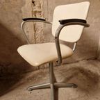 De Wit 50's Vintage Bureaustoel Deskchair Bureau Stoel thumbnail 11
