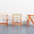 Set Of 3 Chairs / Tuinstoelen From Gio Ponti For Fratelli Reguitti thumbnail 4