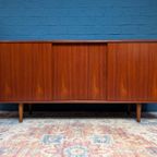 Vintage Lowboard Uit De Jaren 60, Deens Midcentury Dressoir thumbnail 2