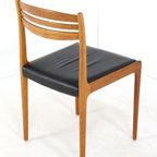 Set 5 + 1 Deense Vintage Eetkamerstoelen Stoelen thumbnail 10