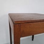 Amsterdamse School Side Table Eiken thumbnail 4