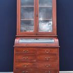 Vintage Buffetkast, Apothekers Vitrine Kast, Grutters Kast thumbnail 14