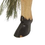 Vintage Houten Carrousel Paard Handbeschilderd Decoratief thumbnail 5