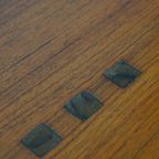 Mooie En In Goede Staat Verkerende Ronde Art Deco Schuitema Design Bijzet/ Salontafel thumbnail 14