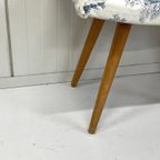 Voetenbankje Toile De Jouy Vintage Poef thumbnail 2