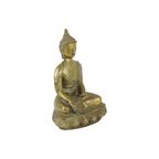 Grote Shakyamuni Boeddha Mudra Tibet Koper Messing Beeld Sculptuur 37Cm thumbnail 2