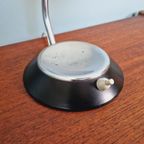 Vintage Bureaulamp In Groen En Chroom Gelakt Metaal thumbnail 7