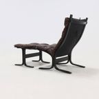 Siesta Lounge Chair And Ottoman By Ingmar Relling For Westnofa Norway 1960S thumbnail 5