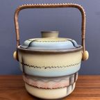 Art Deco Ceramic Candy Or Cookie Jar thumbnail 2