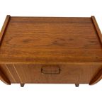 Vintage Nachtkastjes Set Van 2 Teak Fineer Jaren 60 thumbnail 8
