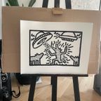 Keith Haring Untitled, 1982 Dogs With Ufo’S Licensed By Artestar, New York thumbnail 12