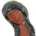 Elisabeth Vandeweghe Zeemeermin Sculptuur Keramiek Bas Reliëf Voor Perignem thumbnail 8