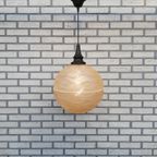 Vintage Hanglamp Kunststof Bol thumbnail 5