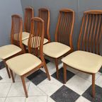 Set Of 4 Teak Kai Kristiansen Chairs For Schou Andersen, Denmark 1960S thumbnail 2