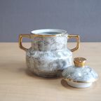 Vintage Gemarmerd Koffie Setje thumbnail 7