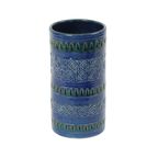 Vintage Italiaanse Vaas Ceramiche Minerva Blauw Keramiek thumbnail 2