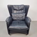 Vintage De Sede Ds-23 Wingback Lounge Chair Franz Schulte 60 thumbnail 5