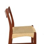 Set 4 Glyngore Arne Wahl Iversen Gs61 Stoelen Vintage Deens 'naerem' thumbnail 6