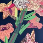 Jonas Wood – "Yellow Flower With Lines 2" (2021) thumbnail 7