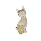 Archimede Seguso Murano - Bladgoud - Gesigneerd - Italie - 1960's thumbnail 6