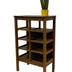 Art Deco Wandkast Vakkenkast Jaren 30 Eiken Open Kast thumbnail 3