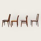 Vier Mid Century Eettafel Stoelen thumbnail 9