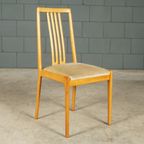 Set Van 6 Eetkamerstoelen – Lübke – Jaren 70 thumbnail 13