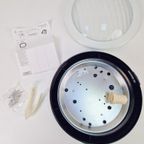 Modernist Mizar Tekna Wandlamp Glas Plafondlamp Italy ‘80 thumbnail 5