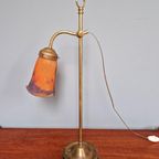 Art Deco Bureaulamp, Gesigneerd Frères Muller, Jaren 20 thumbnail 10