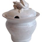 Keramiek Pot Met Kikkers, Gesigneerd thumbnail 3