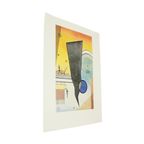 Offset Lithografie Wassily Kandinsky Gebogene Spitze 1924 Achenbach Art Edition thumbnail 7