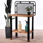Industriële Bartafel, Hoge Tuintafel, Console-, Werktafel. thumbnail 8